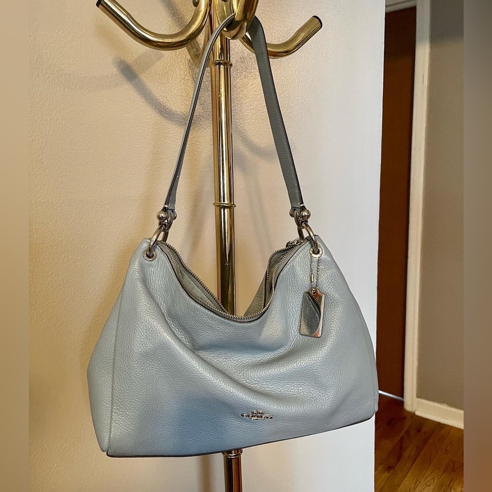 COACH Baby Blue slouch bag